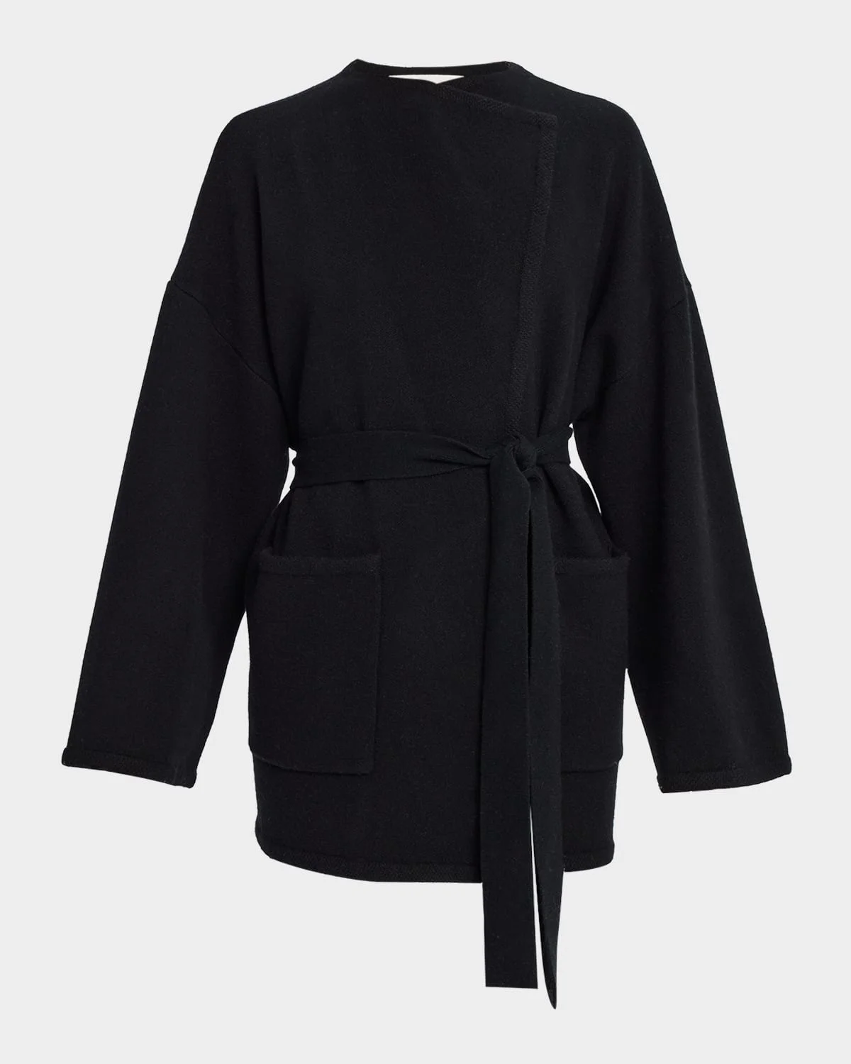 Coline Belted Patch Pocket Cardigan - 1