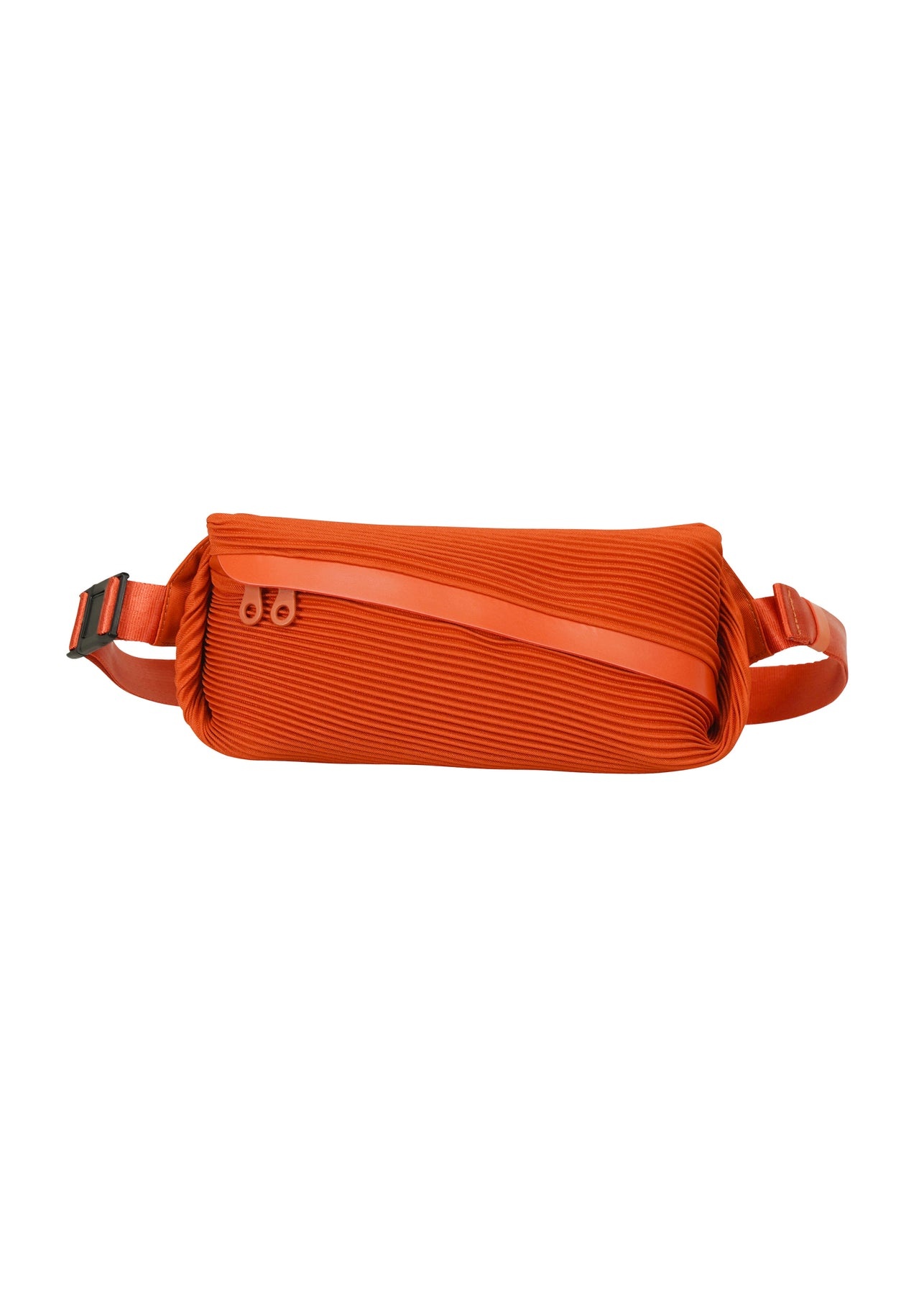 BIAS PLEATS WAIST BAG - 1