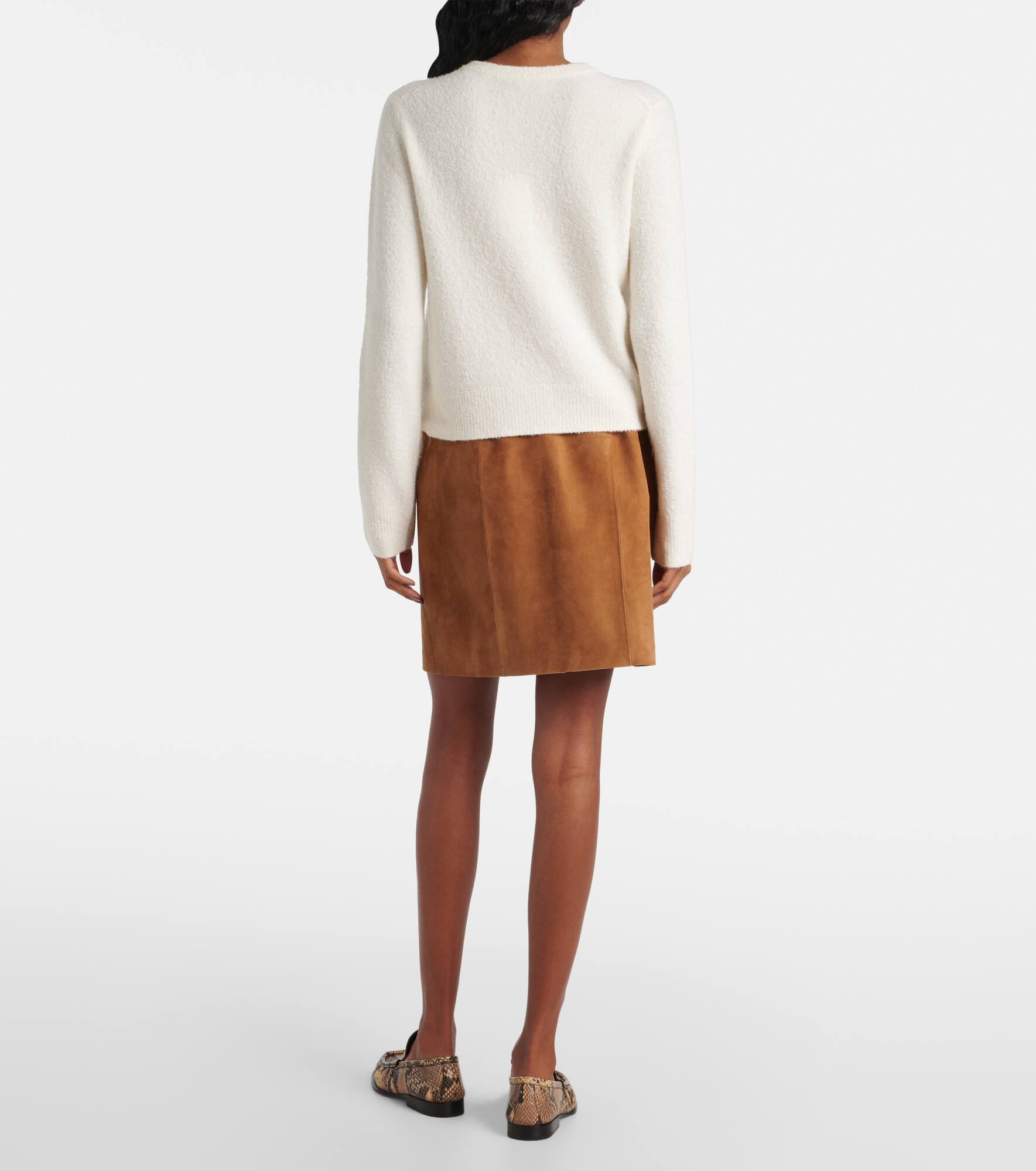 Silk and cashmere-blend cardigan - 3