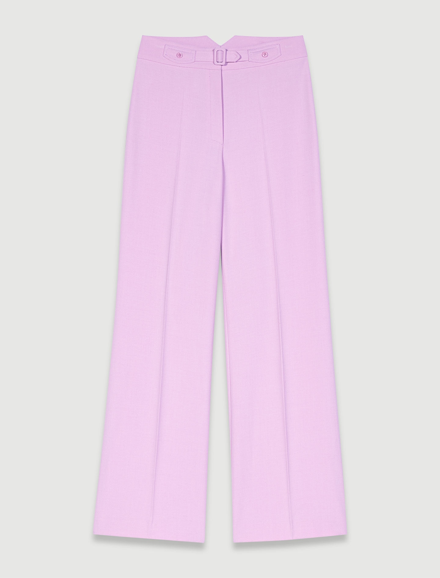 Wide-leg suit trousers - 1