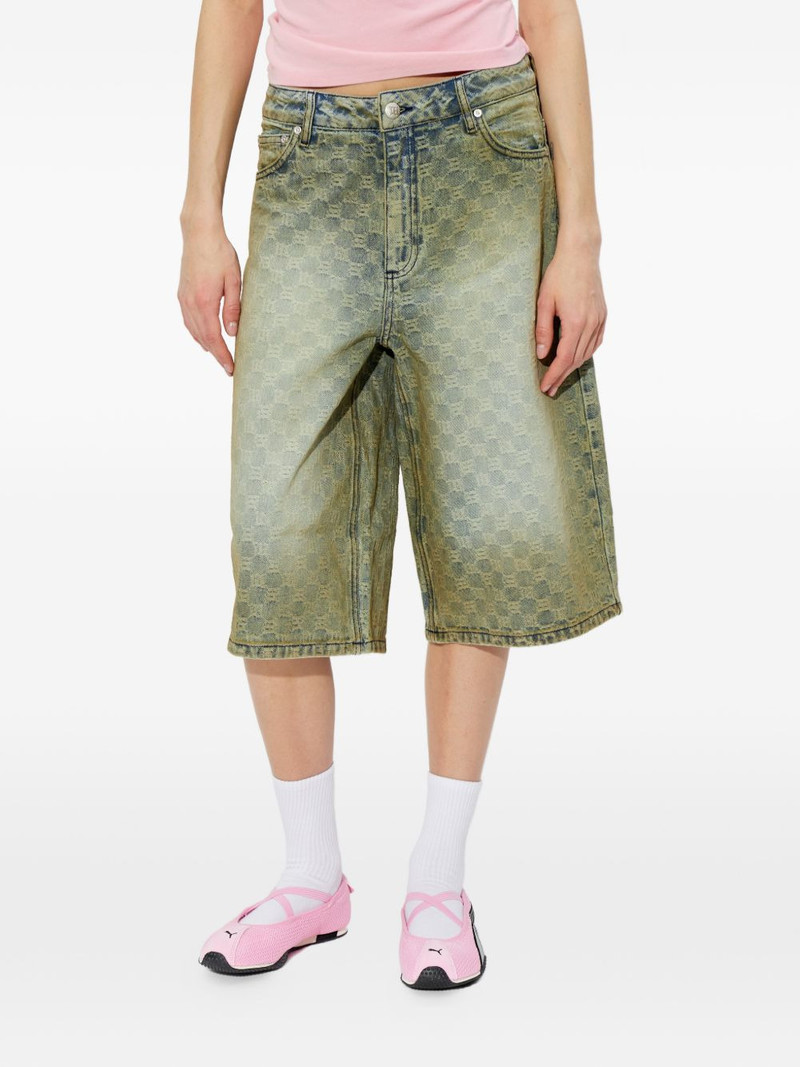 check pattern shorts 3