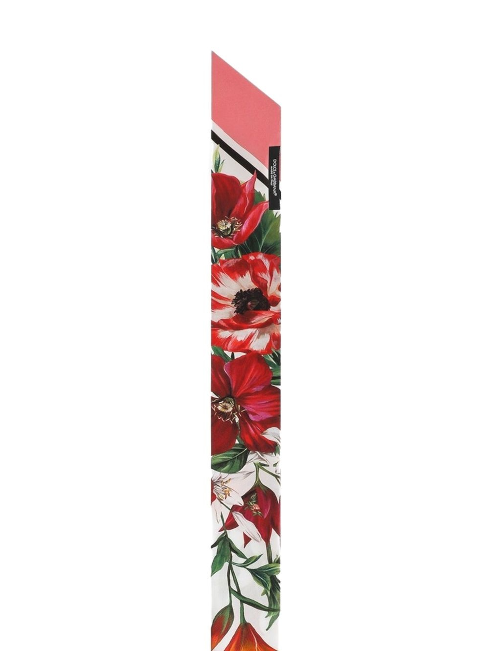 rose-print headscarf - 2