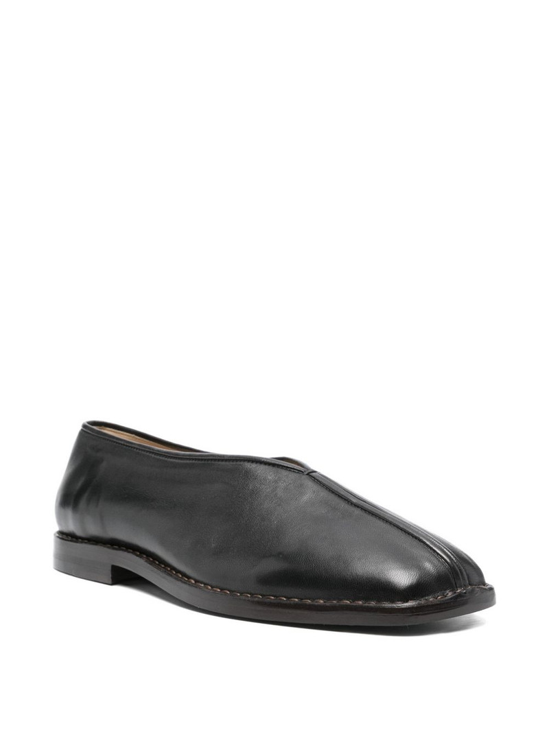 Lemaire open-toe loafers outlook