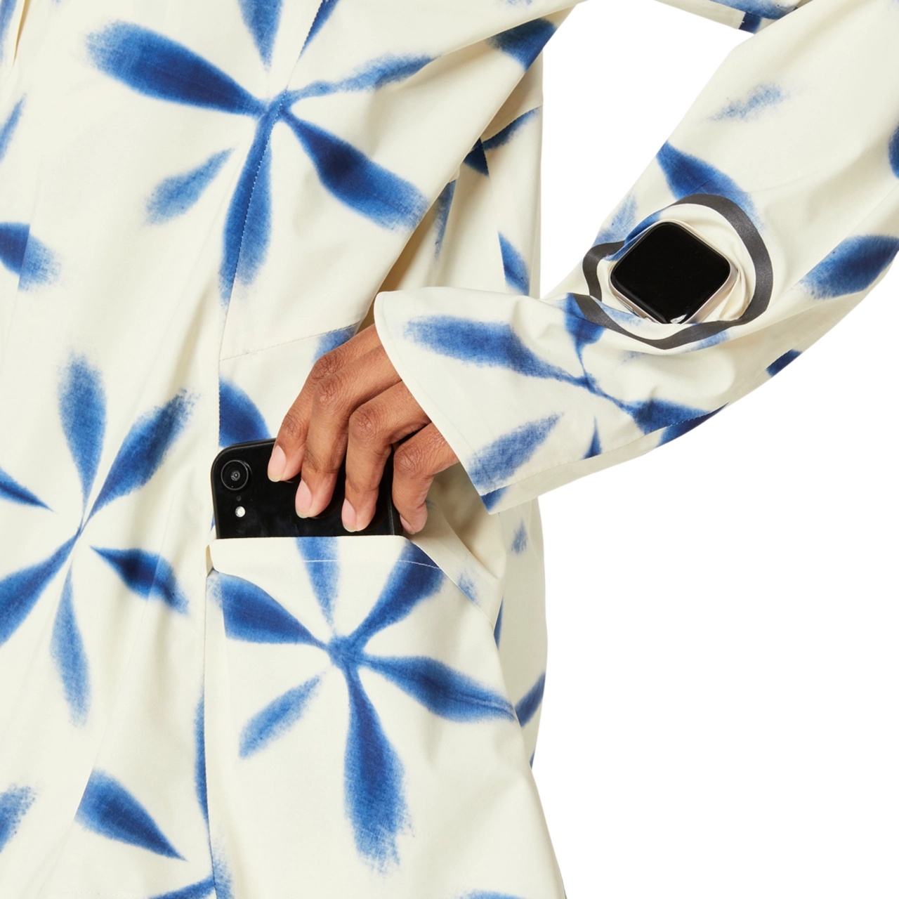 METARUN SHIBORI WATERPROOF JACKET - 7