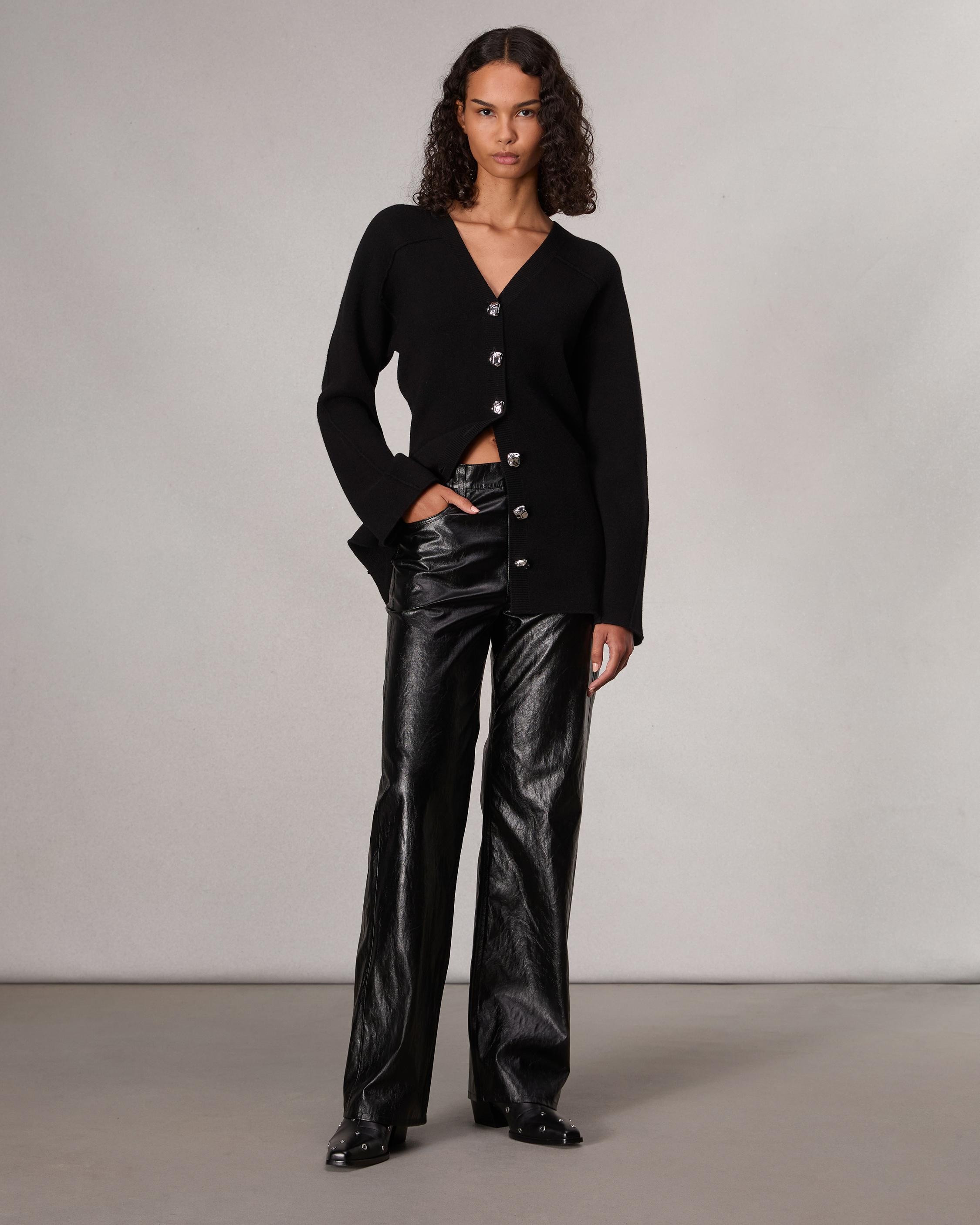 Bridget V-Neck Cardigan - 4