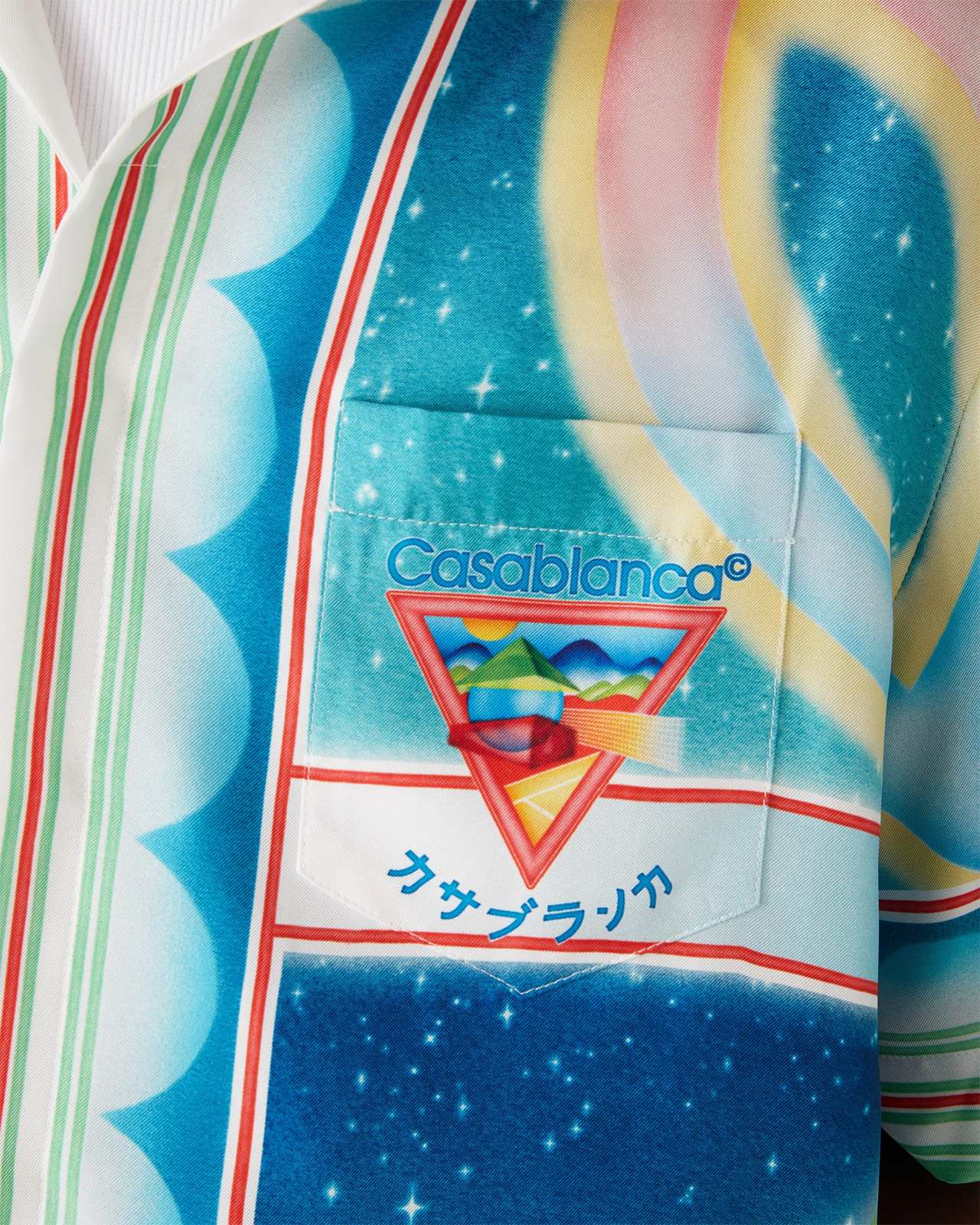 Galaxy Court Silk Short Sleeve Shirt - 2