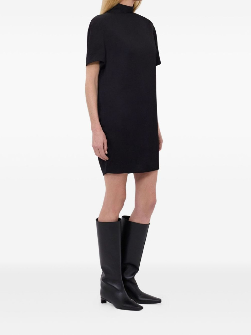 Elton mock-neck short-sleeve dress 3