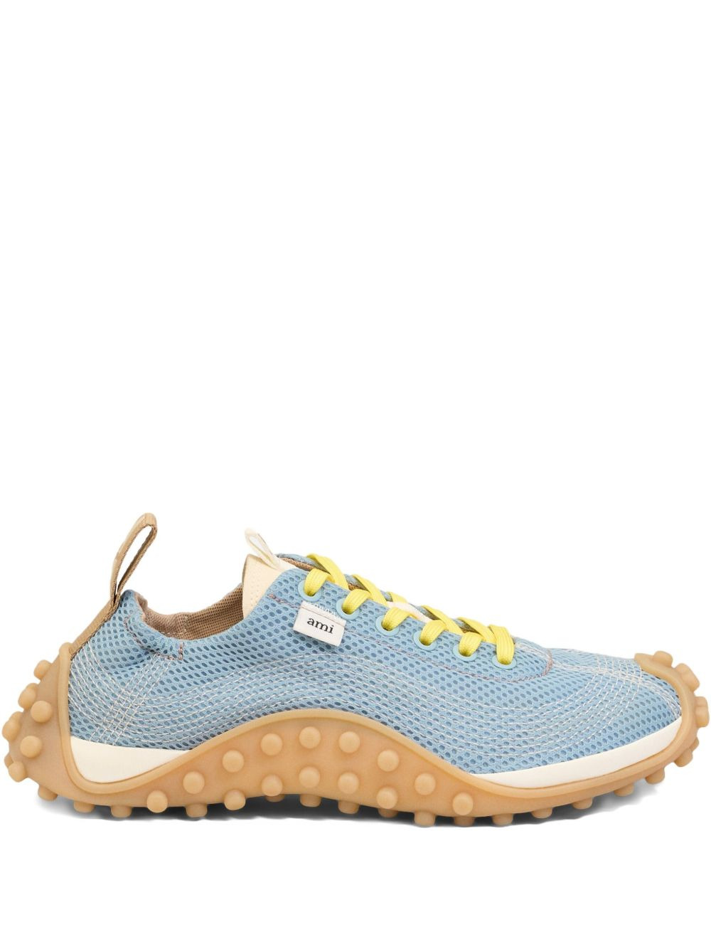 mesh low-top sneakers - 1