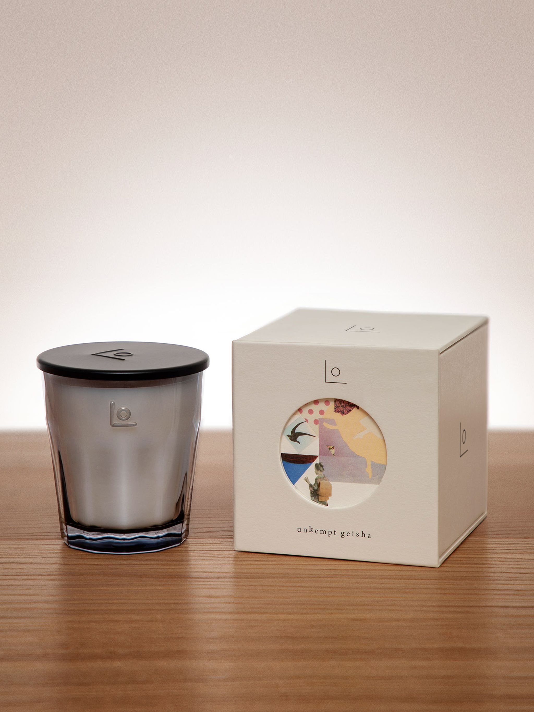 LO STUDIO UNKEMPT GEISHA SCENTED CANDLE - 1