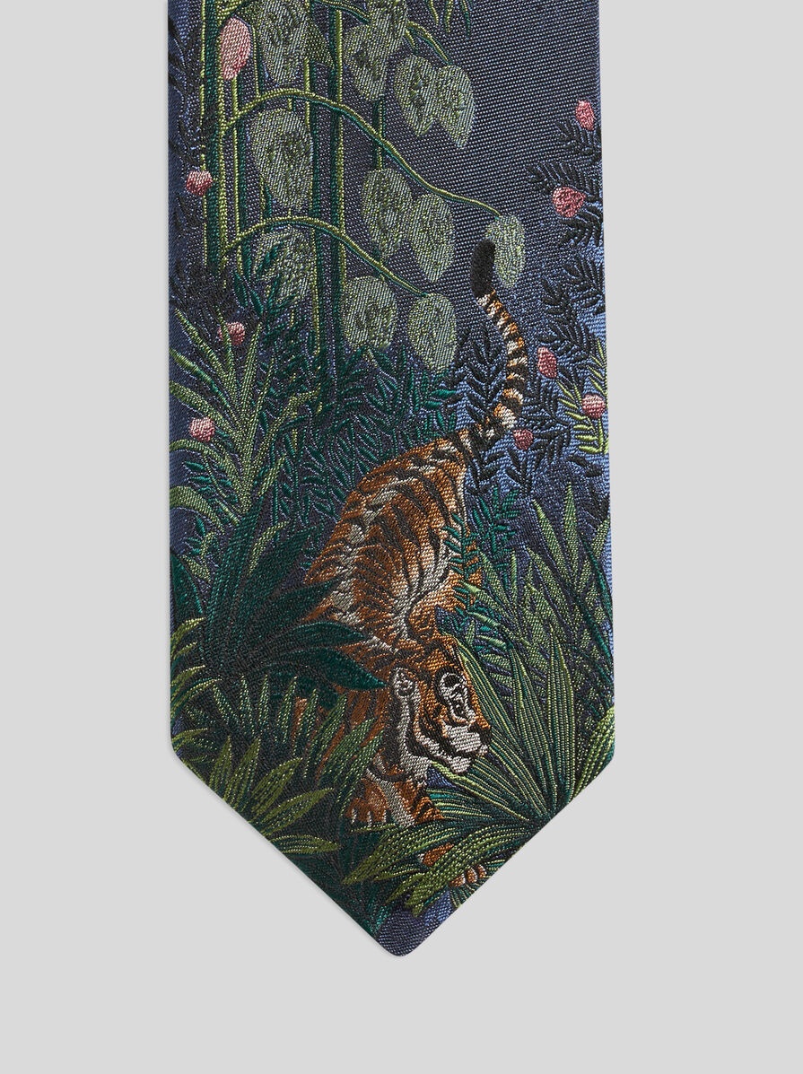 SILK JACQUARD TIE - 3