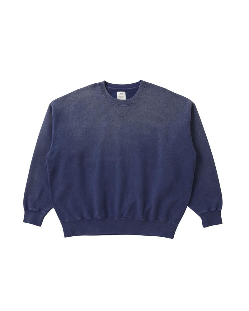 AMPLUS SWEAT L/S CRASH W NAVY 1