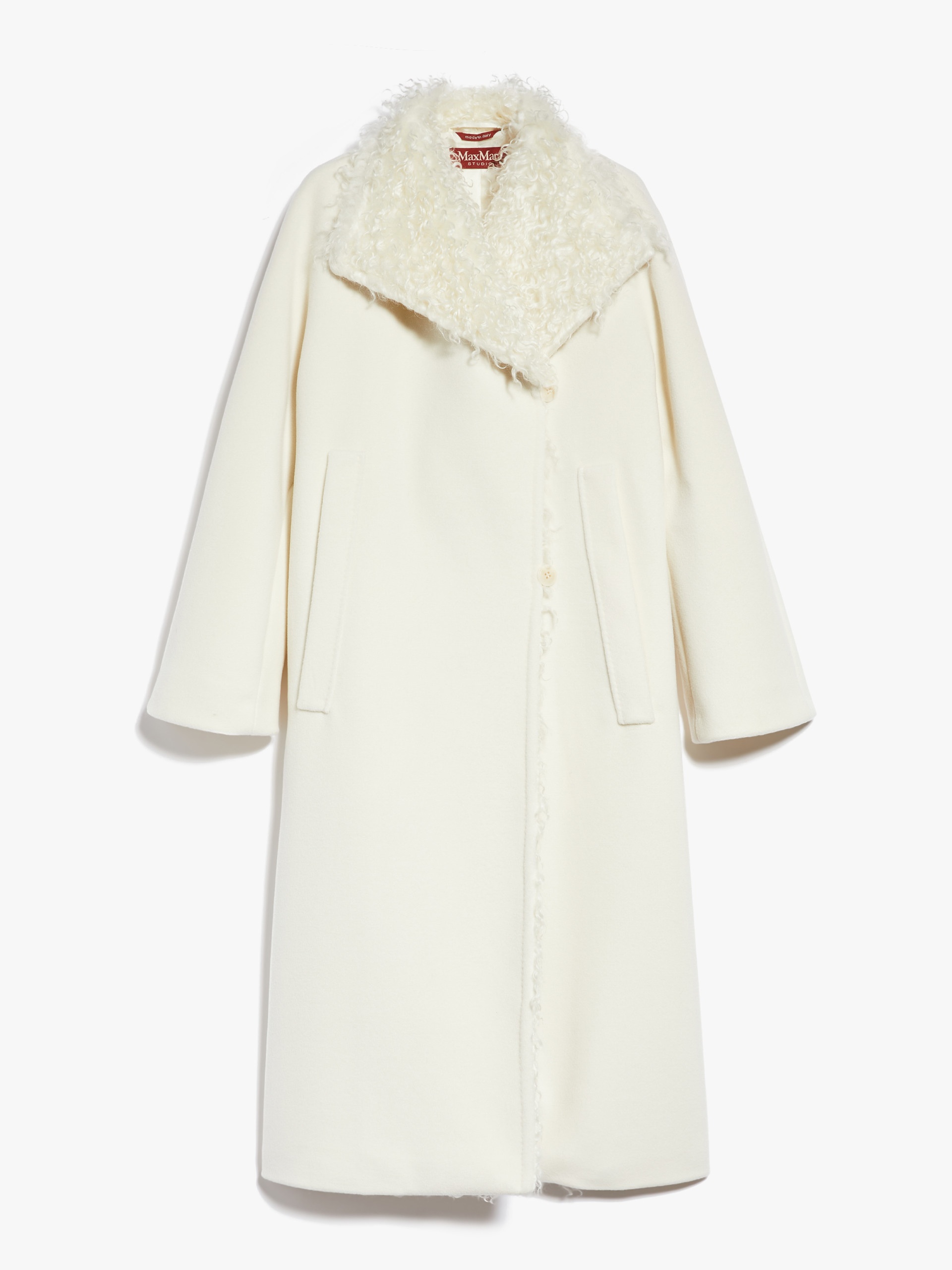 【新品】MANOF WOOL BEAVER 3WAY COAT Max Mara VERVE Wool beaver cloth coat | REVERSIBLE