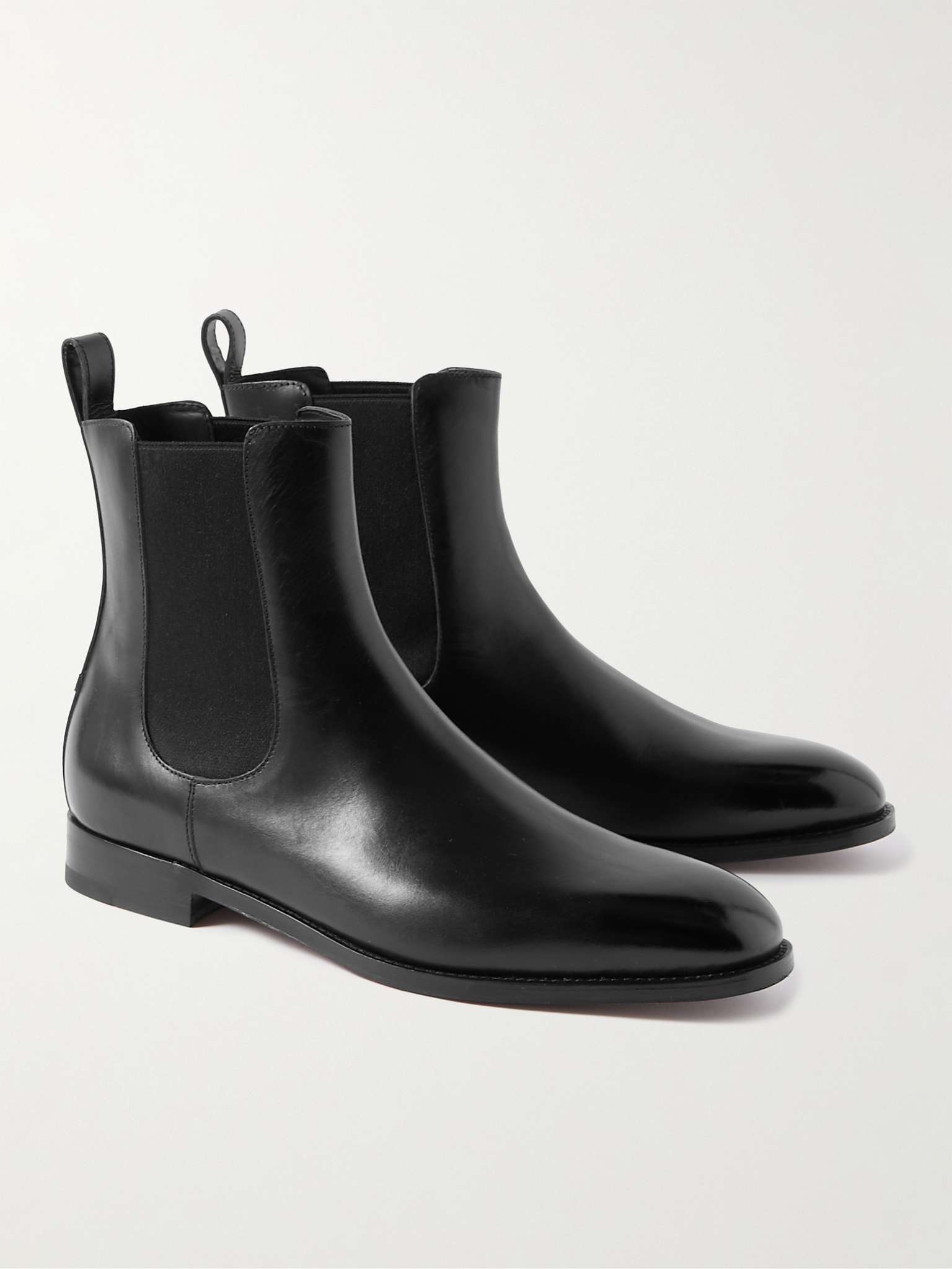 Delsa Leather Chelsea Boots - 4