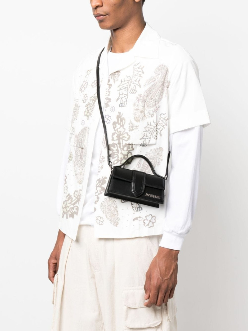 JACQUEMUS Le Bambino leather tote bag outlook