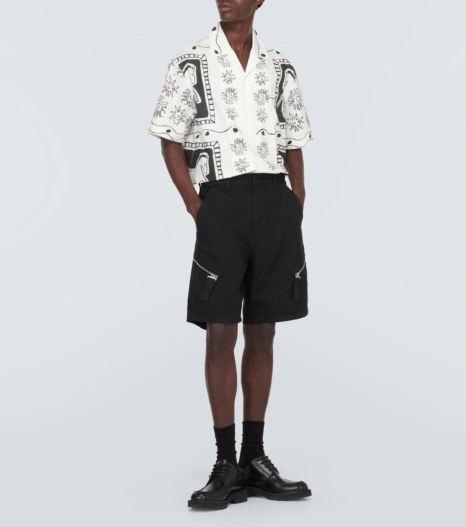 JACQUEMUS Le Short Marrone cotton cargo shorts | mytheresa