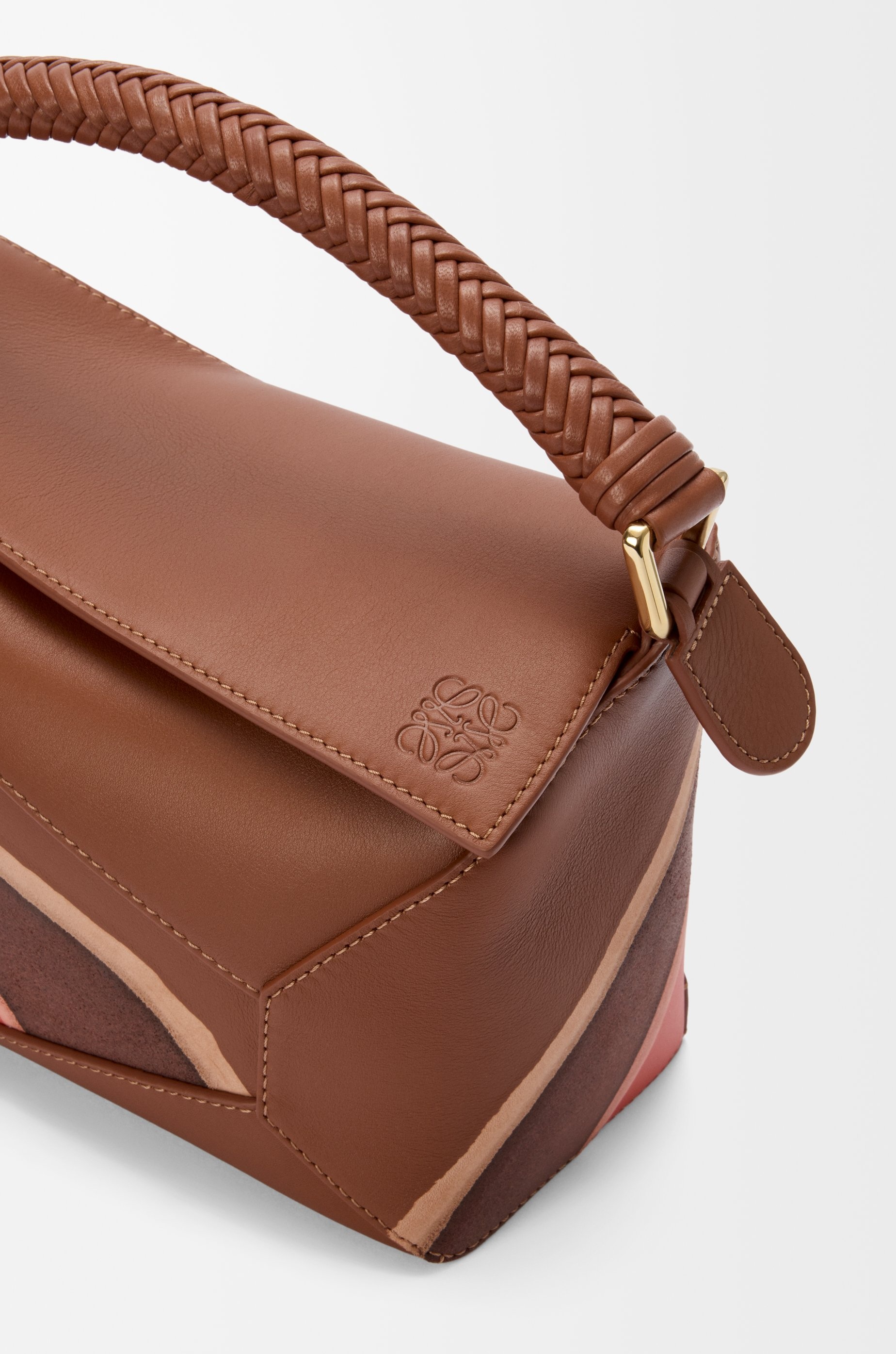 Small Puzzle Edge bag in nappa calfskin - 10
