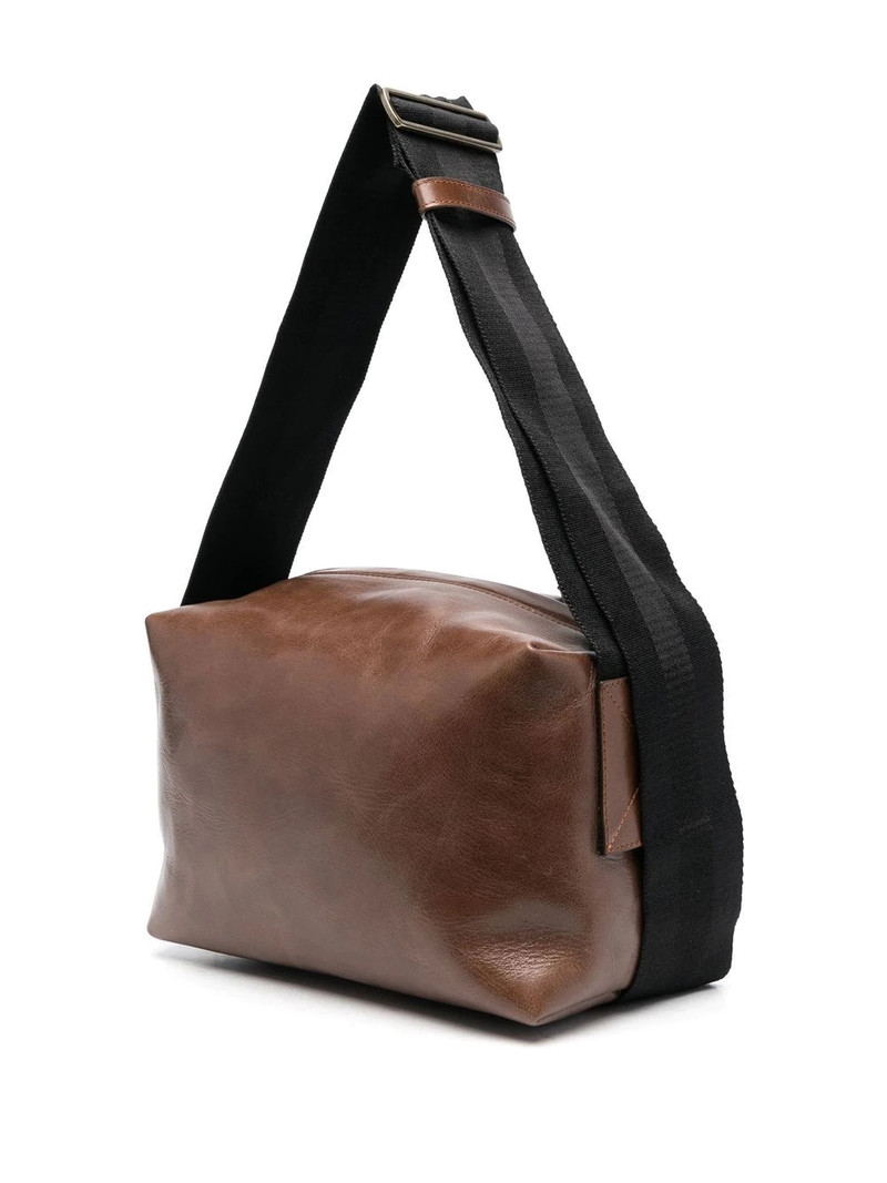 embossed-logo detail shoulder bag 3