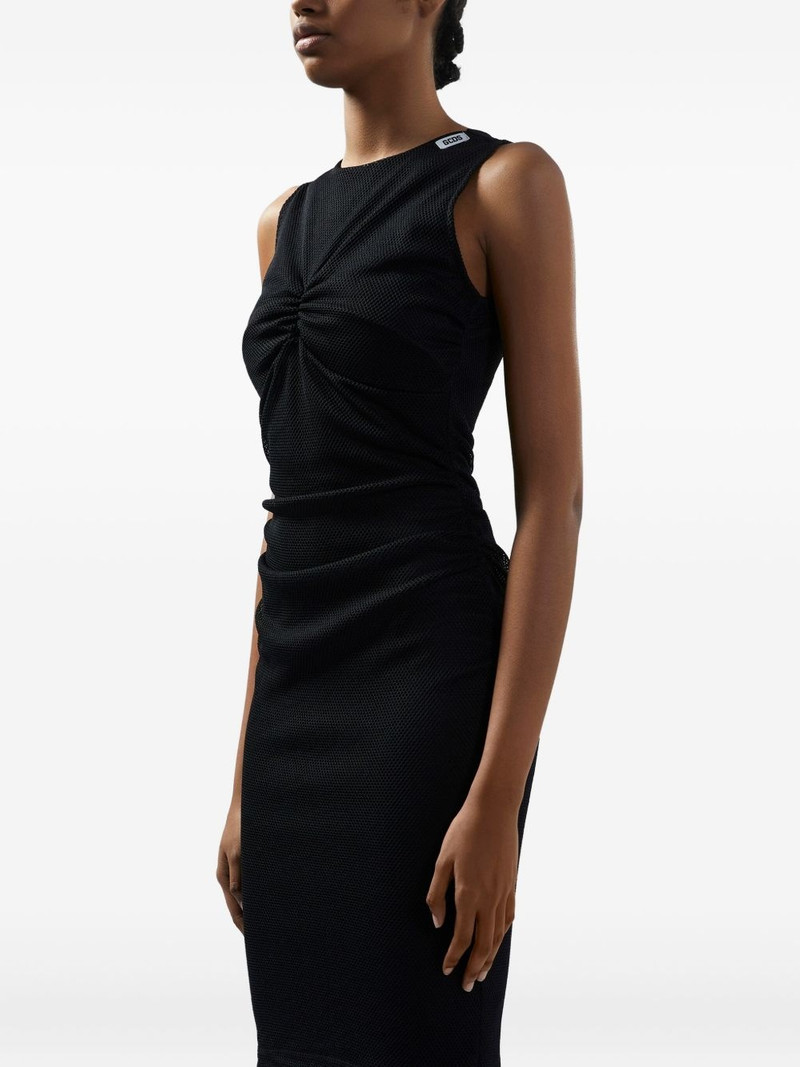 draped midi dress 4