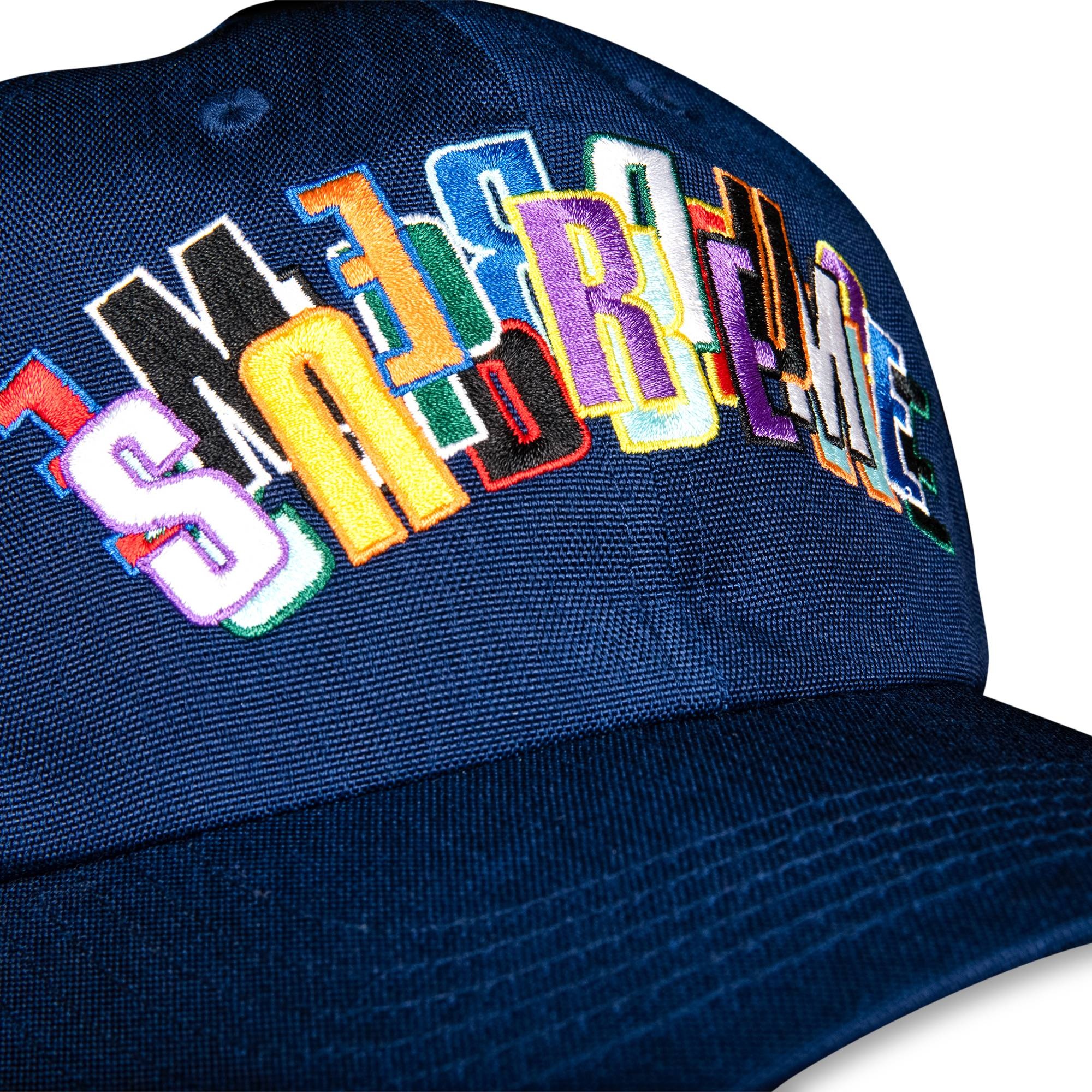 Supreme Supreme Stacked Cordura 6-Panel 'Navy' | REVERSIBLE