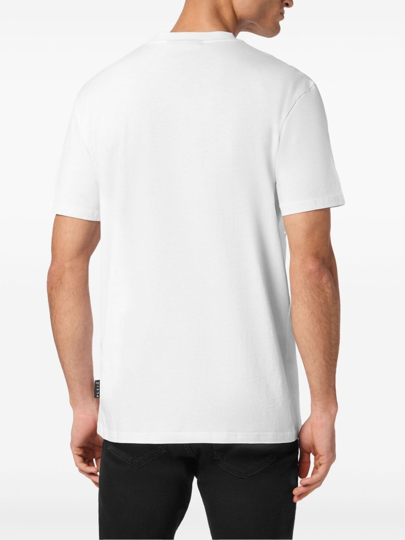 Skull-print round-neck T-shirt 4