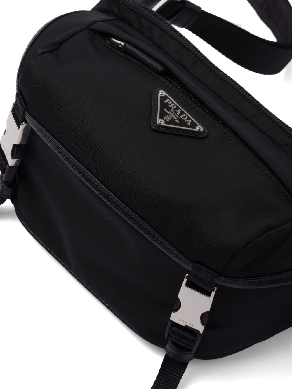 Re-Nylon triangle-logo shoulder bag - 3