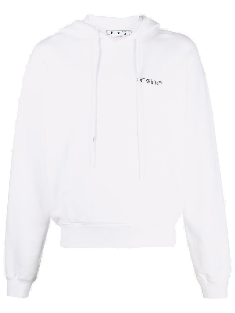 Caravaggio Crowning Oversized Hoodie White And Black - 1