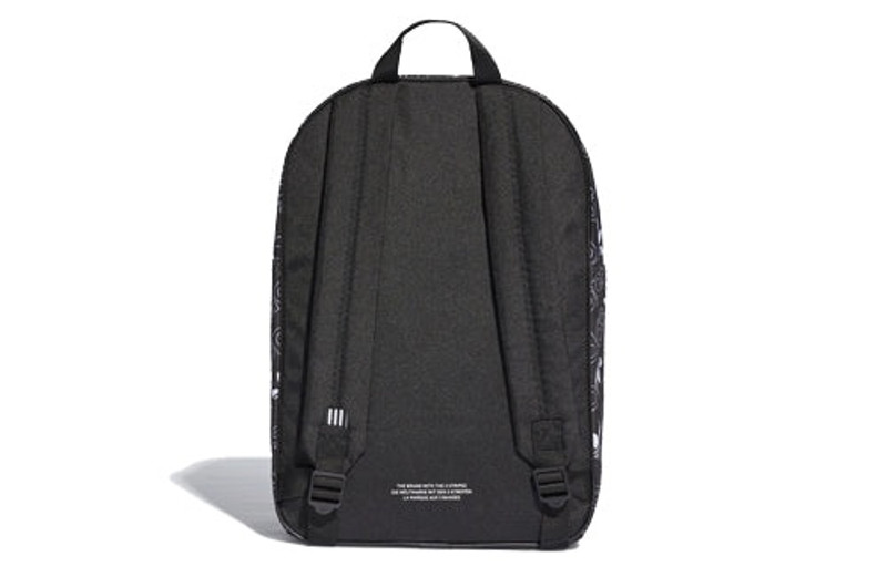 adidas adidas Originals Monogram Classic Backpack 'Black White' DW9105 outlook