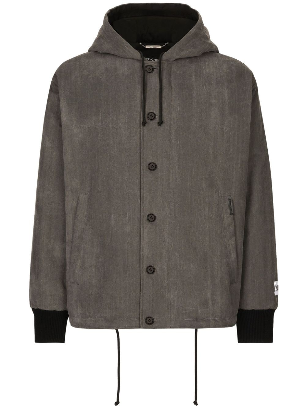 faded-effect jacket - 1