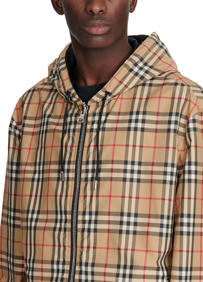 Reversible Check Recycled Polyester Jacket - 4