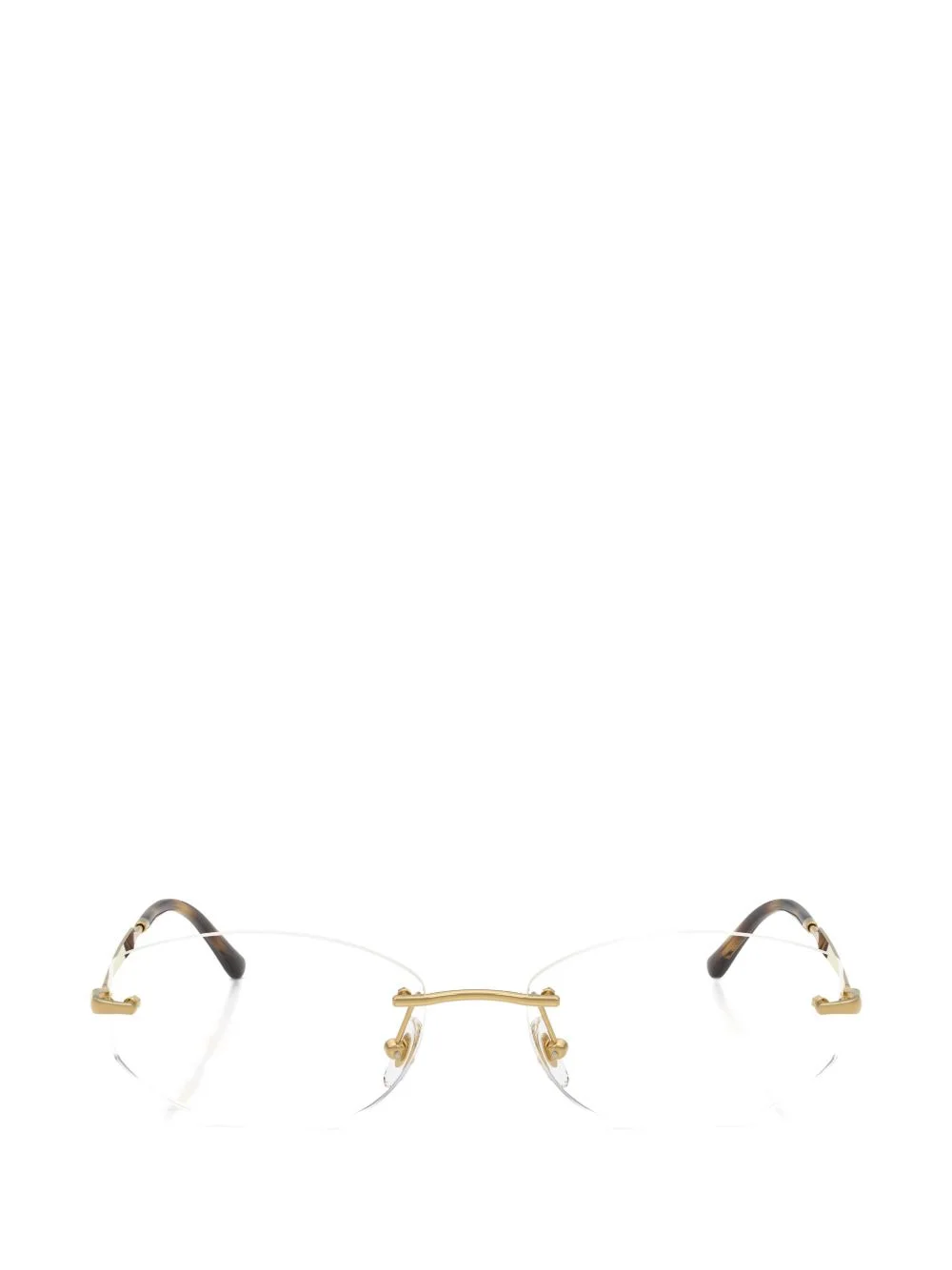 RB3792V rimless geometric-frame glasses - 1
