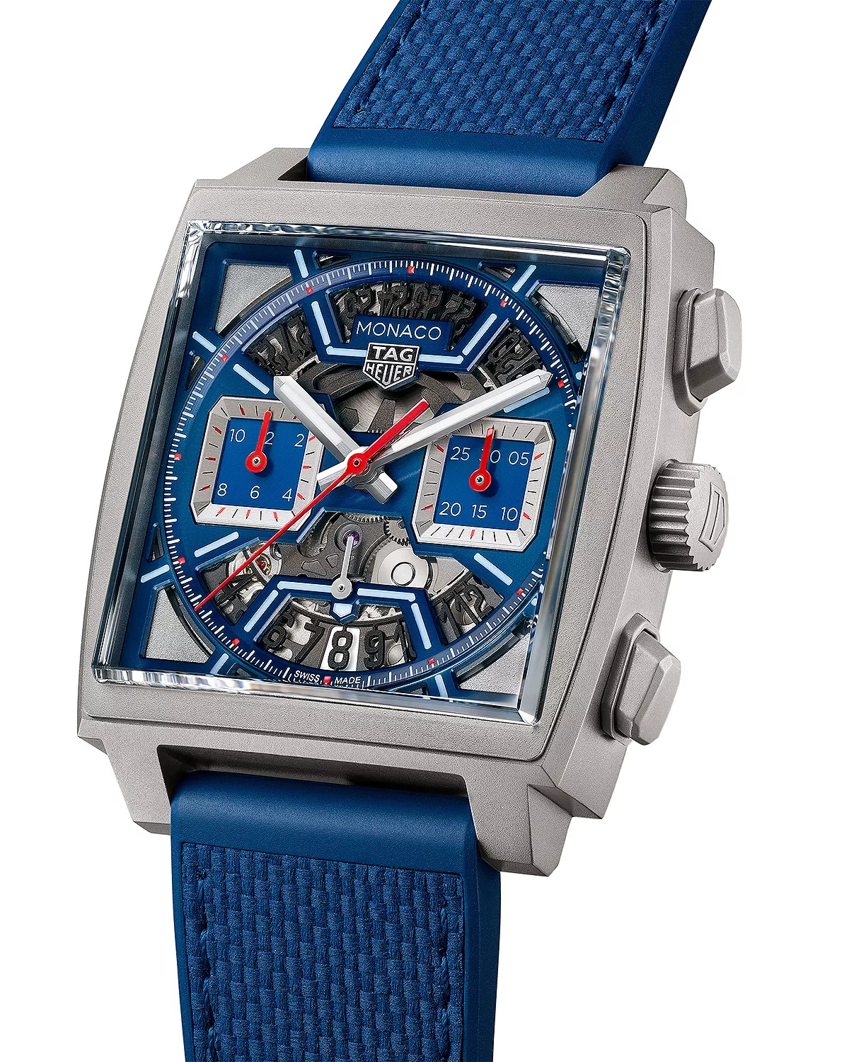 Monaco Skeleton Chronograph, 39mm x 39mm - 2