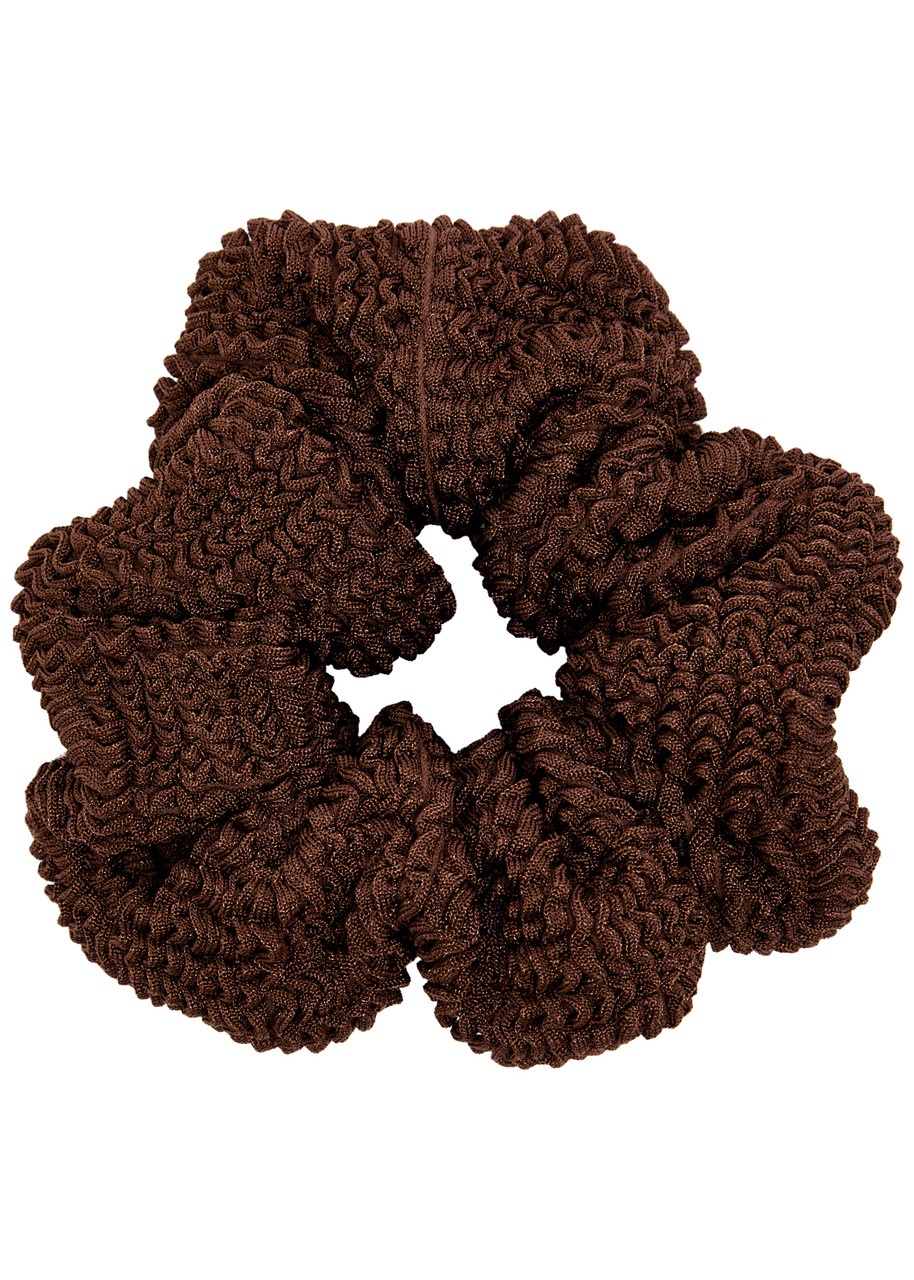 Hunza G Seersucker Scrunchie - 1