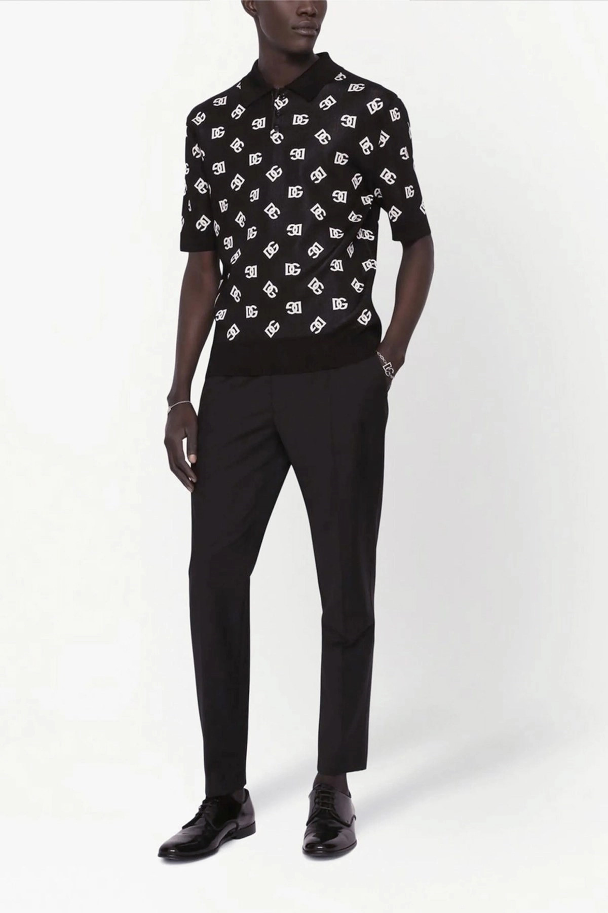 Logo embroidery pants - 2