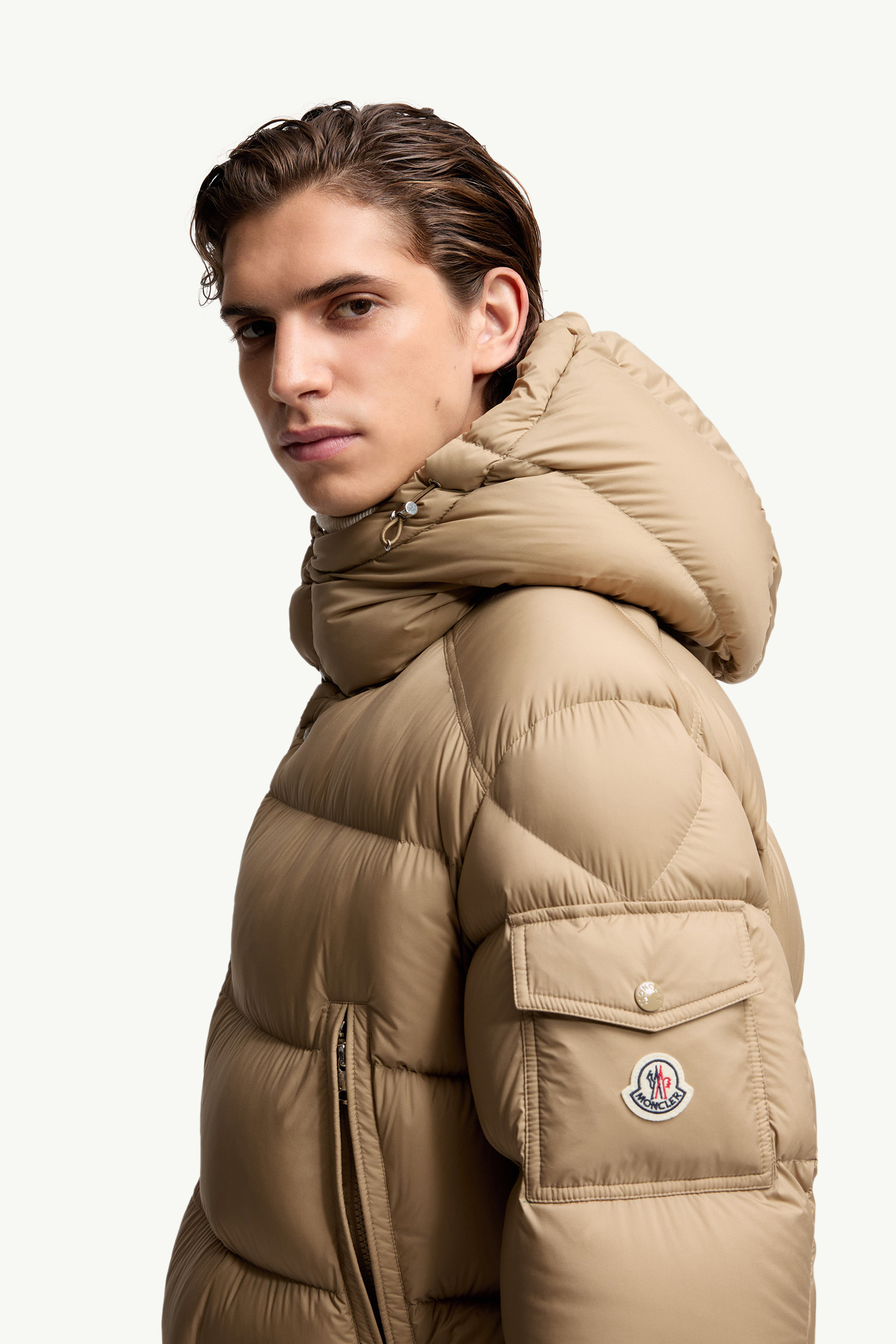 Bretagne Hooded Short Down Jacket - 4