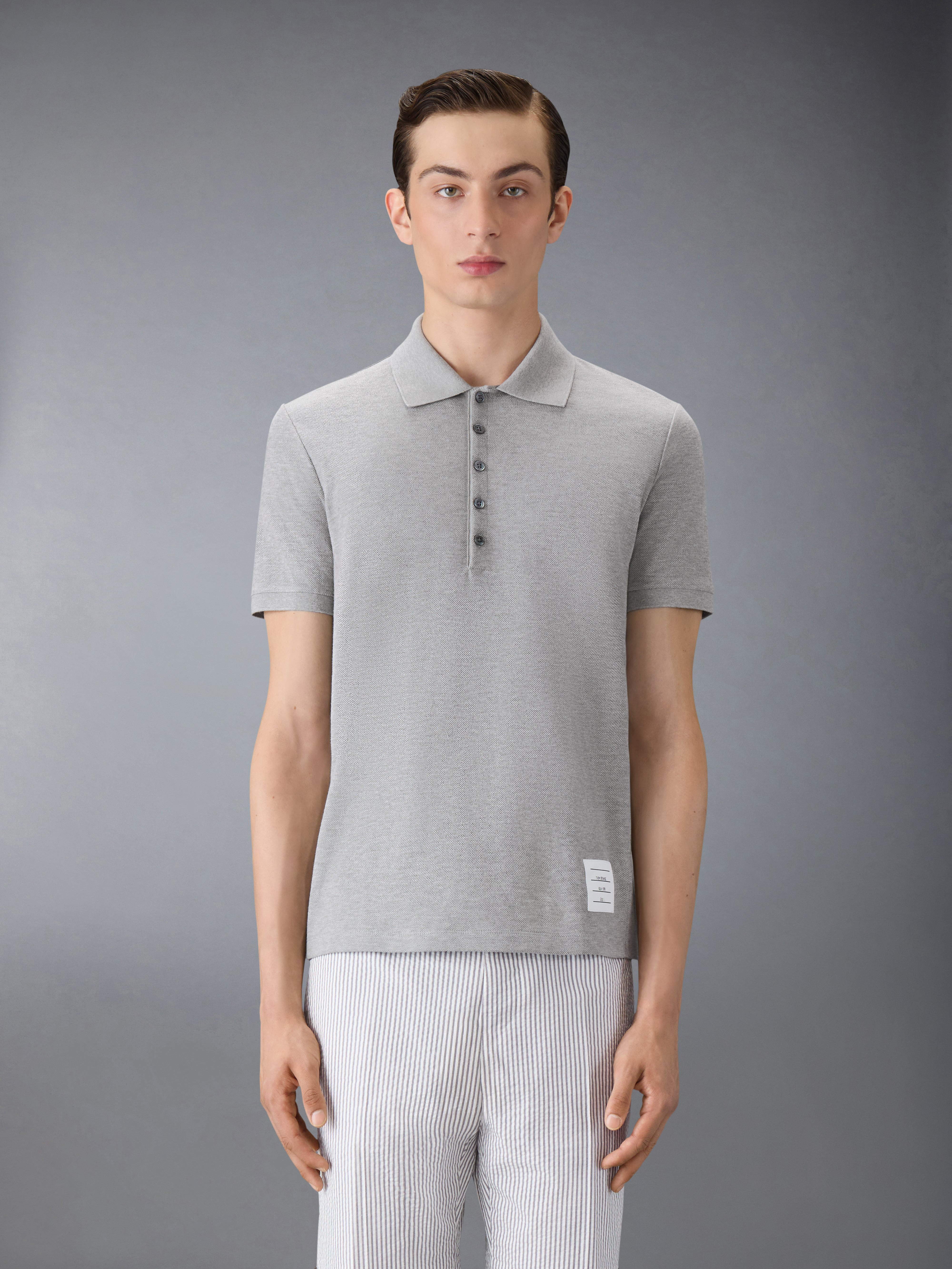 Classic Pique 4-Bar Short Sleeve Polo - 2