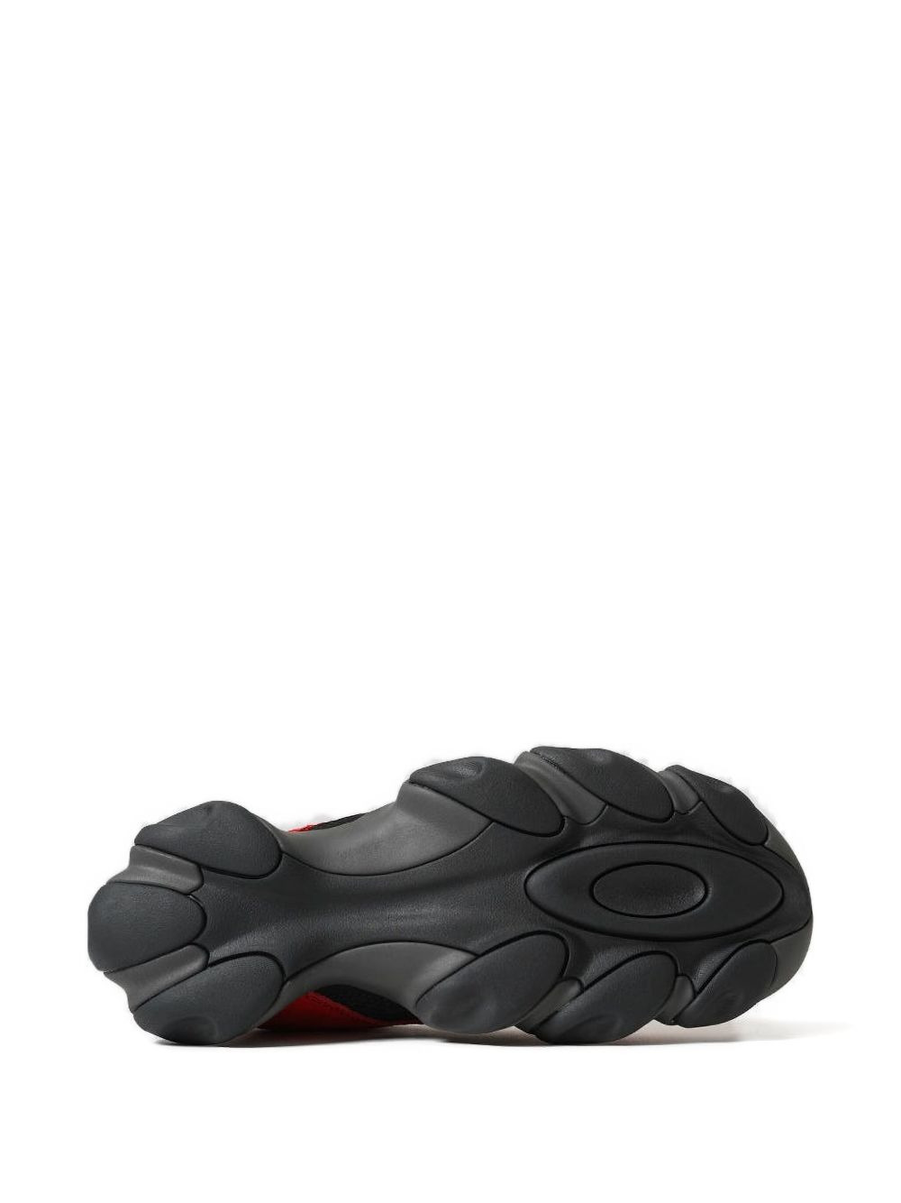 perforated suede trainers - 5