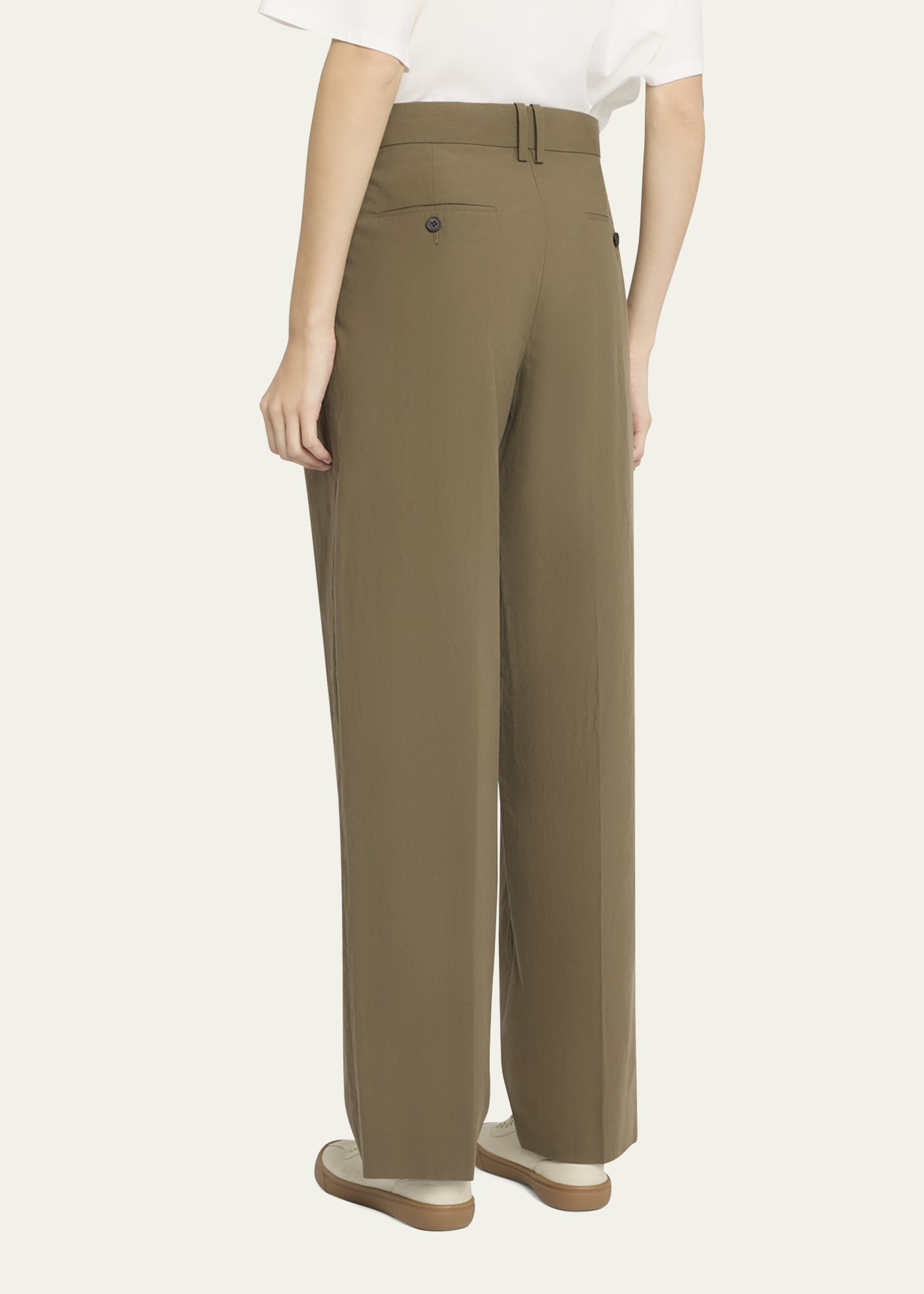 Lilas Pleated Tapered Pants - 3