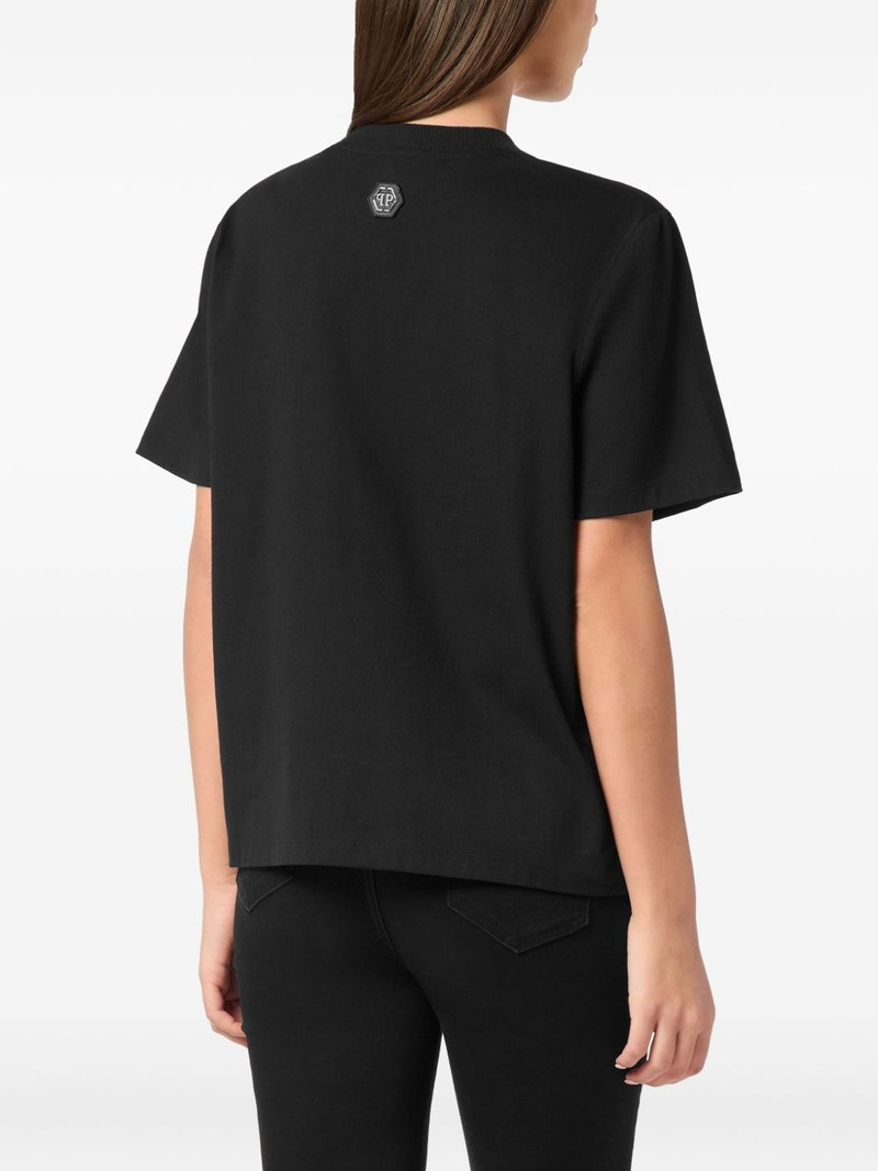 crystal-embellished T-Shirt 4