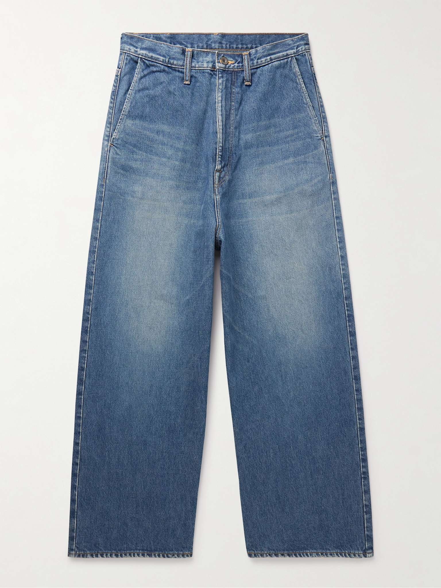 Port Wide-Leg Jeans - 1