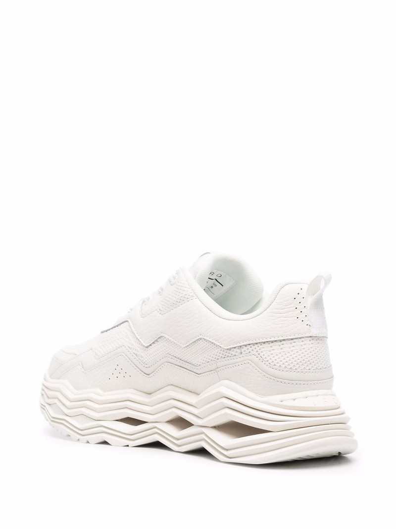 chunky lace-up sneakers 3