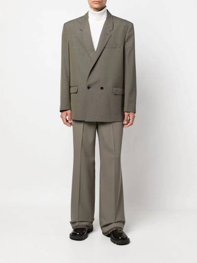 Lemaire double-breasted blazer outlook