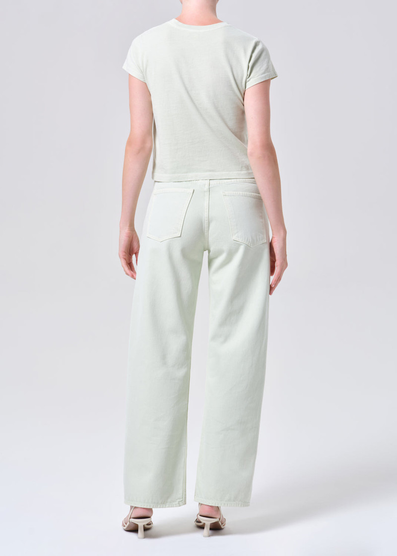AGOLDE ARC JEAN 32" IN MINT CREAM outlook