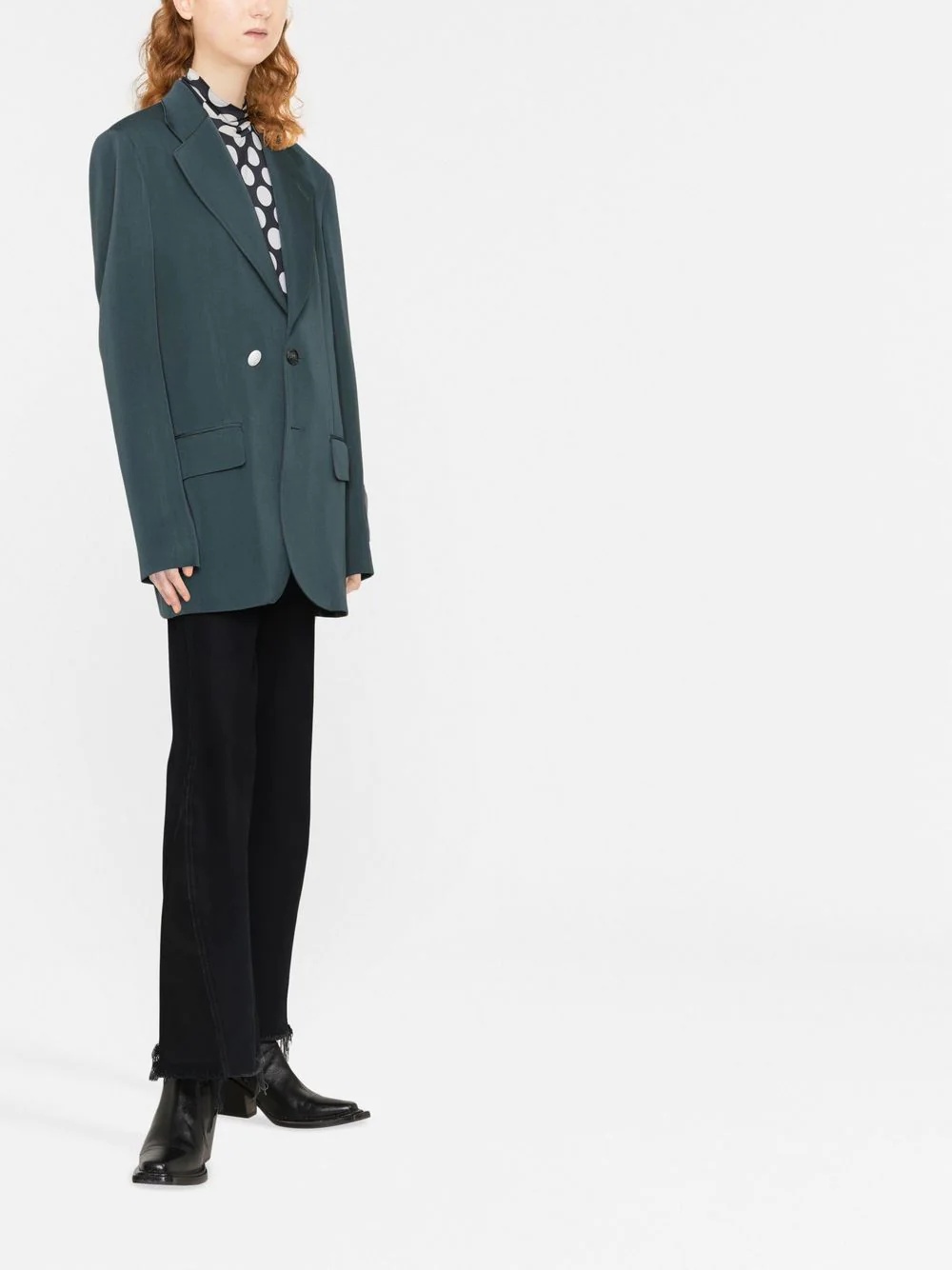 single-breasted blazer - 4