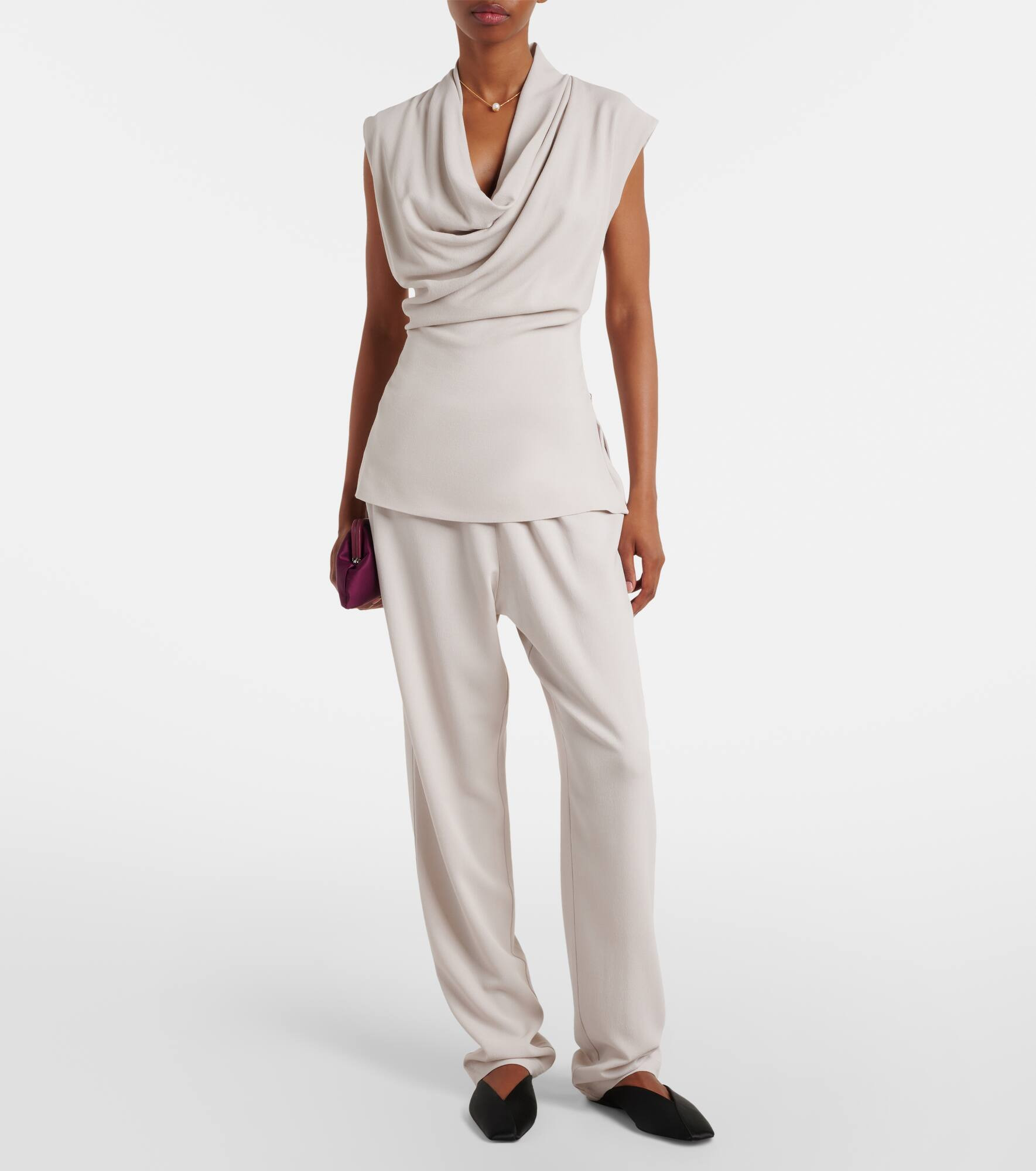 Terri woven straight pants - 2