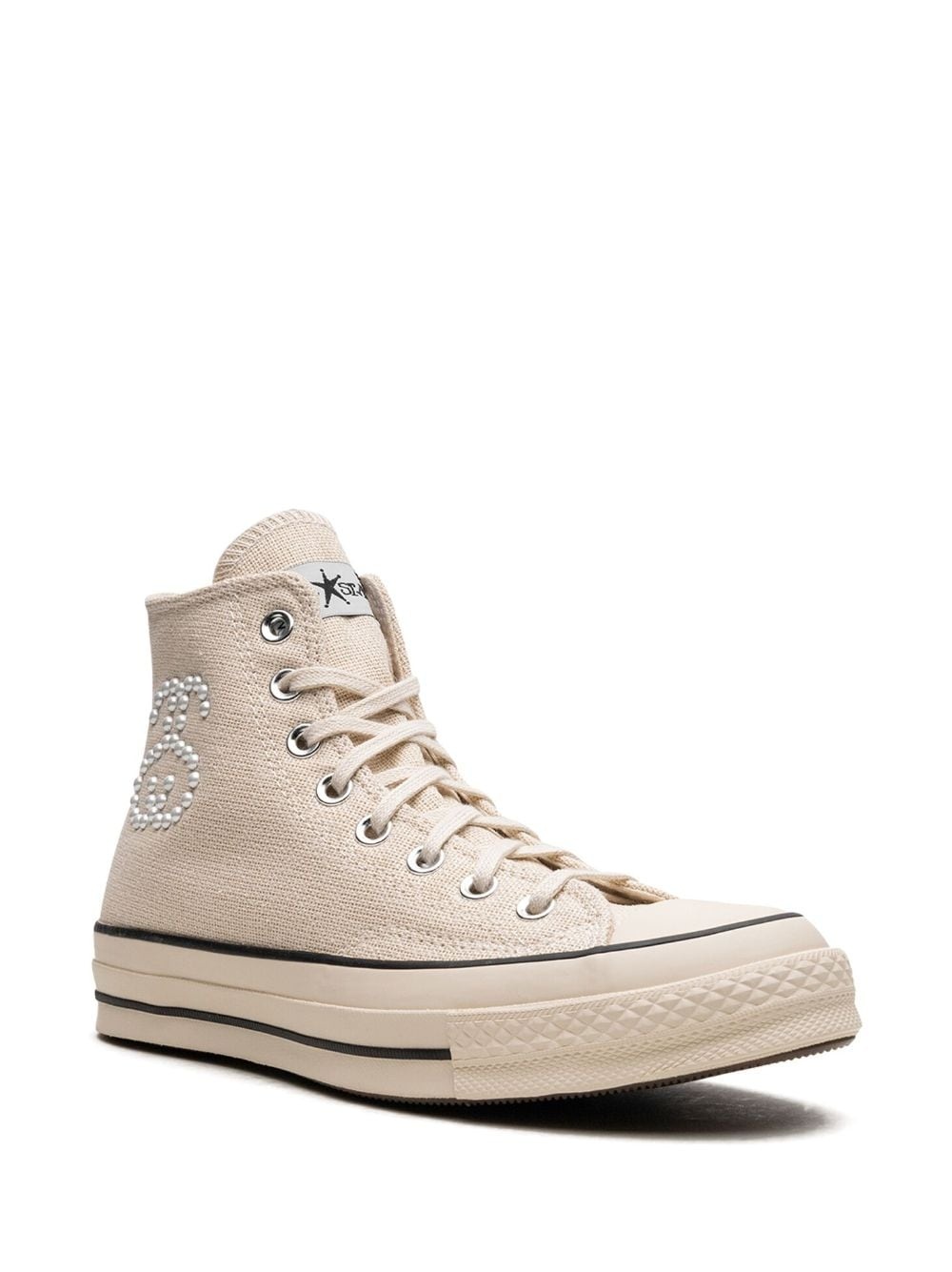x Stussy Chuck 70 High "Fossil" sneakers - 2