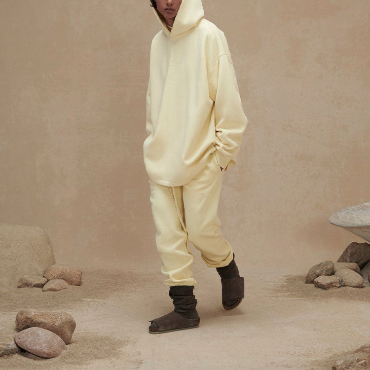 Fear of God Essentials FW22 Relaxed Hoodie 'Canary Yellow' FOG-FW22-645 - 5