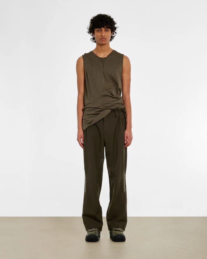 Kiko Kostadinov Deultum Darted Vest | club21 | REVERSIBLE