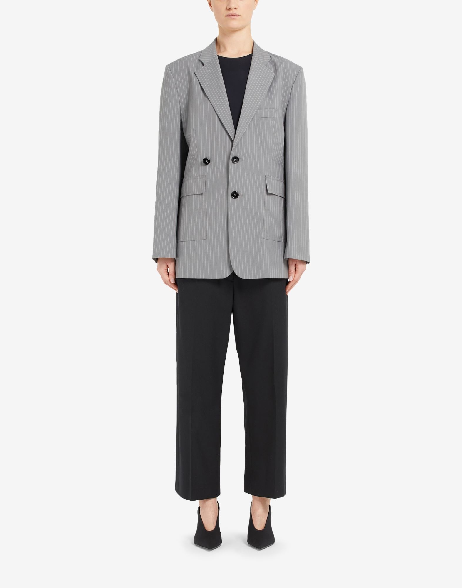 Pinstriped blazer - 2