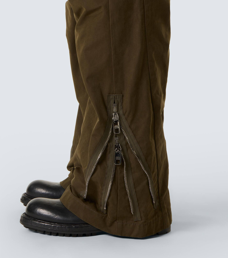 Zip-up cargo pants 6