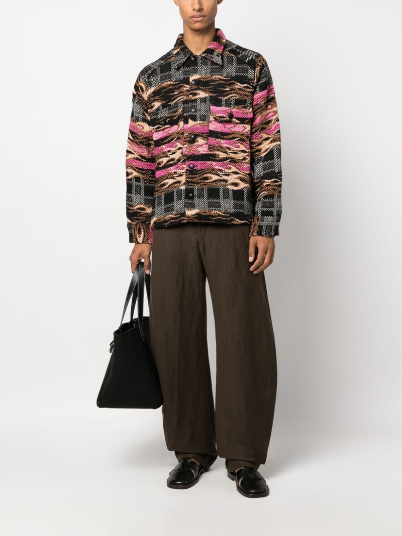 SUNFLOWER Flame CPO shirt jacket outlook